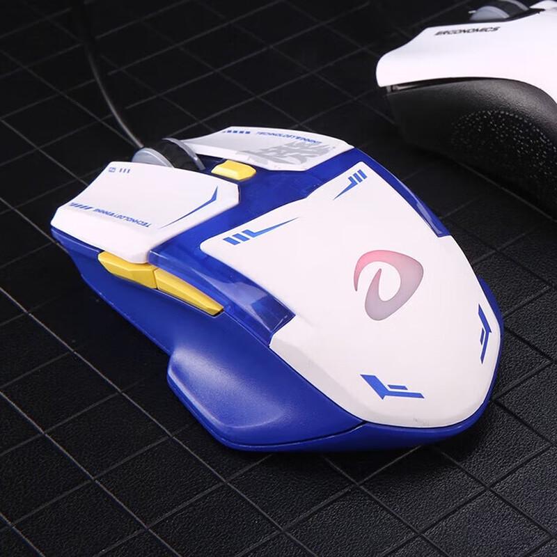 Игровая проводная мышь DAREU VX7 Mecha Edition с RGB-подсветкой
