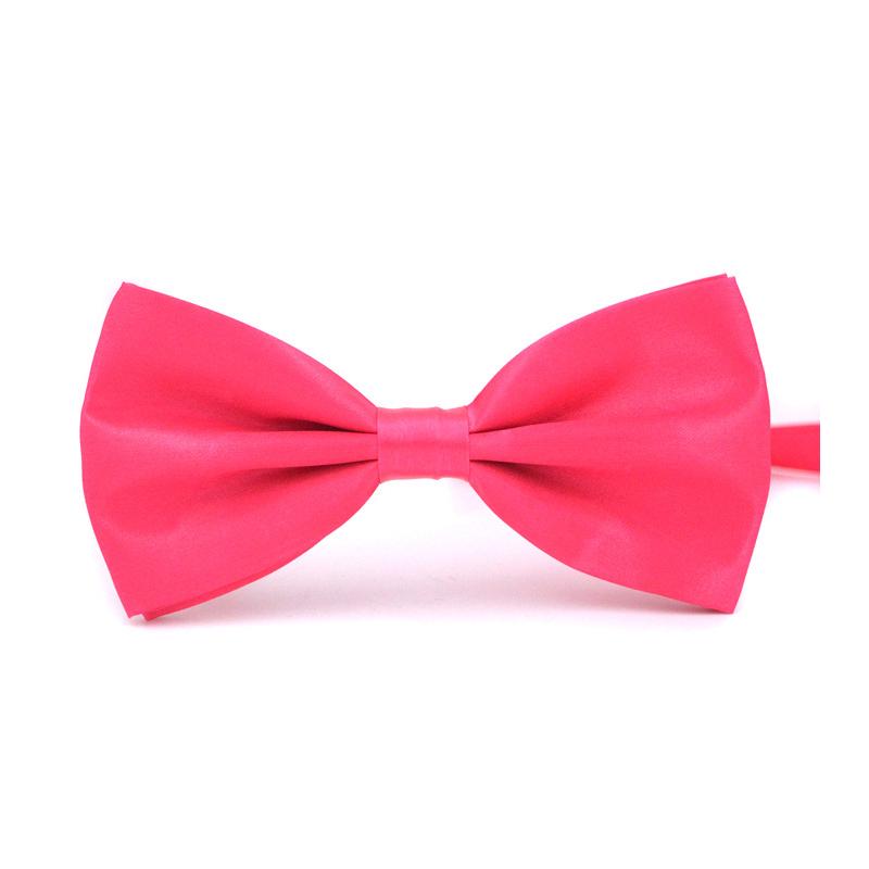 Double Bow Tie Men's Solid Shiny Casual Adult Multi Multi Colours