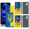 Чехол для телефона Xiaomi Redmi Note 9 10 11 11S 11T 12 13 Pro 5G Plus 9S 10S 12S с изображением флага Украины и девушки