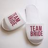Fashion Wholesale Bride Shower Bride Wedding Decoration Bridesmaid Hen Party Spa Soft Slippers Ladies Bachelorette Party Supplies Gift