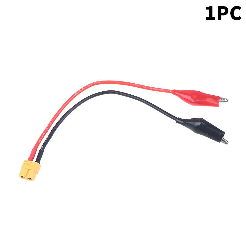 Xt60 Connector Cable Alligator Clips For Measure Tool Skyrc Nc2500 Pro Motor Run-In Line 14Awg Power Connection Cable