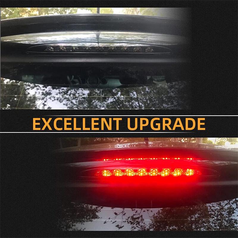 Для Mini Cooper R50 R53 2002 2003 2004 2005 2006 Высокорасположенный фонарь стоп-сигнала в сборе Задний на крыше 3-й стоп-сигнал 63256935789 Черный