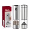 Electric Automatic Salt and Pepper Grinder Set with Led Light Grinder Set Spice Mill Adjustable Spices Grinder Kitchen Tools