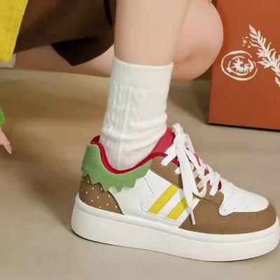 Студенческие кроссовки, кеды, женские осенне-зимние новые нишевые туфли на платформе, уличная женская обувь, повседневные туфли-кирпичики