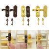 1pc Funny DIY Accessories Retro 1/12 Dollhouse Miniature Mini Key Door Lock