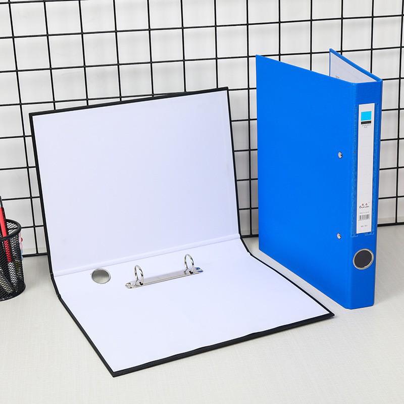 Durable Dual-Hole Quick Clip A4 Cardboard File Folder