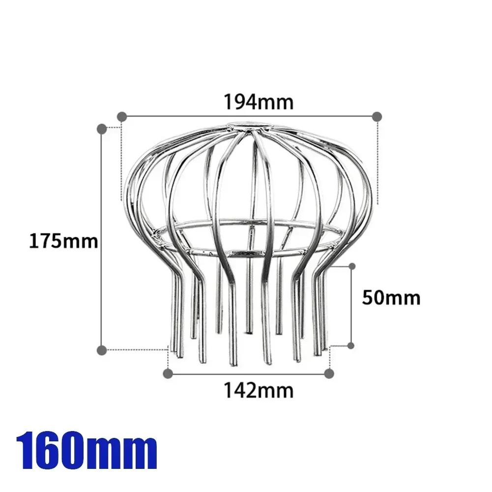 Водосточные решетки Водосток с крыши Защитная крышка для фильтра крыши Круглая сетка для защиты от засорения Для чистого водостока Водоотводная канава Защита водостока