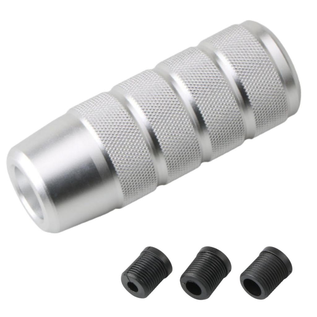 RYUBOF Shift Knob Extension Aluminum Alloy with 3 Adapters for MT/AT Cars, General Purpose,