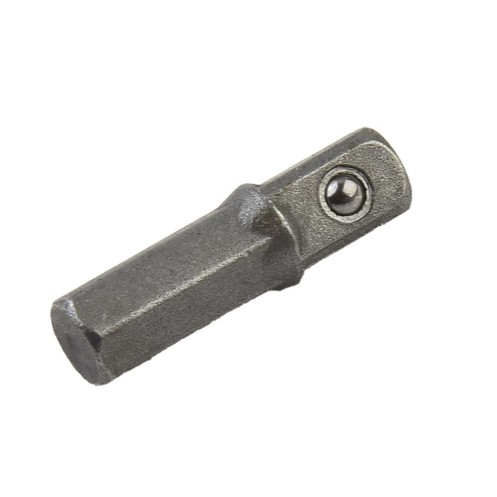 Квадратный привод 1/4" на шестигранный хвостовик 1/4" Головка+Адаптер для дрели с квадратным хвостовиком 1/4" Инструмент с квадратным хвостовиком для быстрой смены Детали электроинструмента