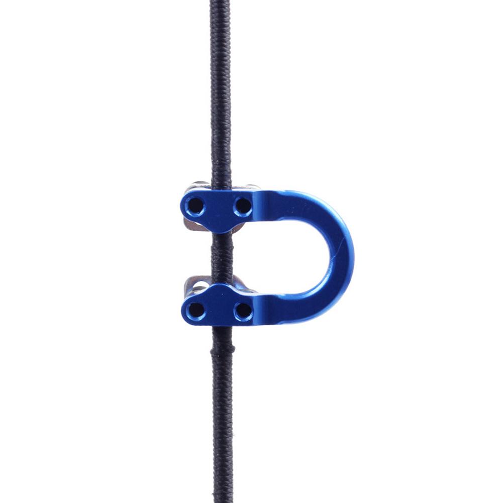 Archery Compound Bow D Loop U Shaped Ring Compound Bow D Loop Rope Compound Bow Release Archery Metal D Ring Hunting Accessories