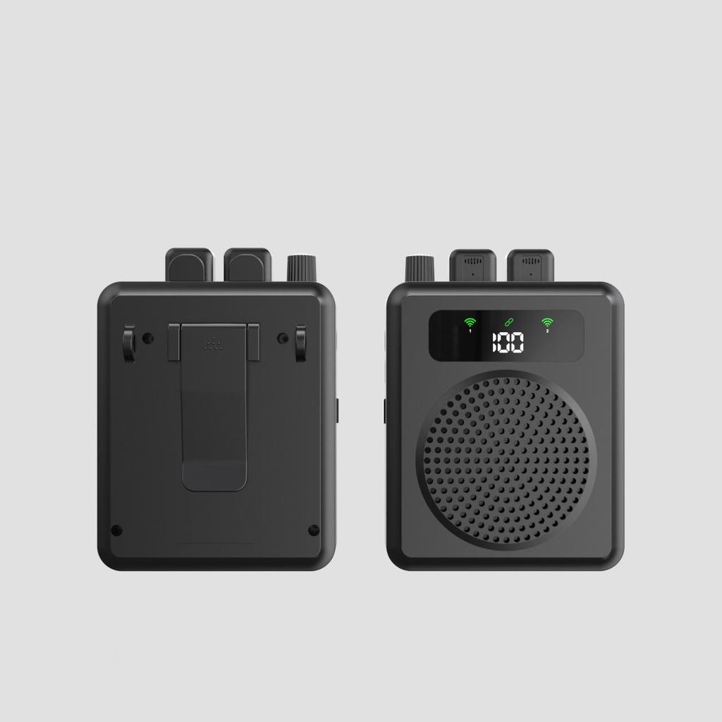 Wireless Outdoor Megaphone with Lavalier Mic for Teachers