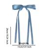 2PCS New Cute Princess Fashion Solid Ribbon Bow Lovely Girls Hairpins Children Headwear Hairgrip Hair Clips Hair Accessories