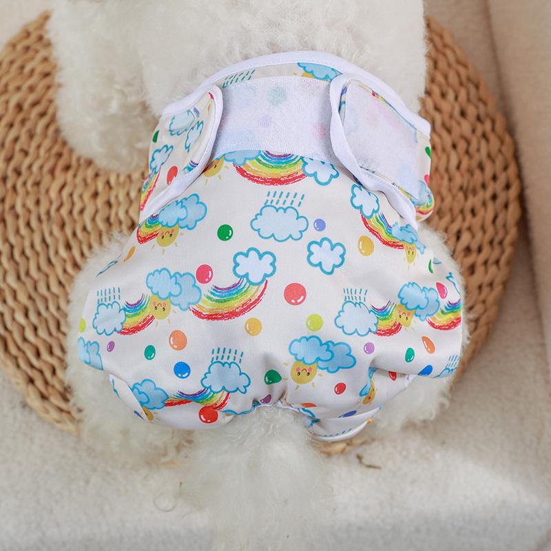 Dog Female Physiological Pants - Menstrual Diapers & Pet Clothes for Spring/Summer.