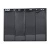 10Pcs Stamp Album Page Sheets Universal 9-Holes for Standard Stamp Collection BookBlack Base