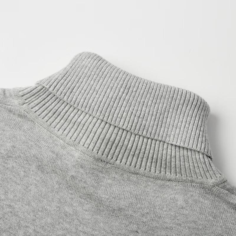 JEEP SPIRIT Men's High-Neck Autumn/Winter Knit Sweater