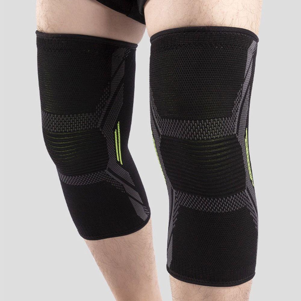 Нейлоновый спортивный бандаж для фитнеса, компрессионный бандаж для облегчения артрита, наколенники, носки для поддержки колена