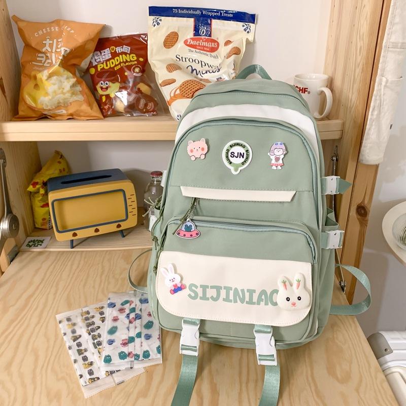 Рюкзак Младшей Средней Школы Мультфильм Симпатичные Женщины Школьный Портфель Студентов Колледжа