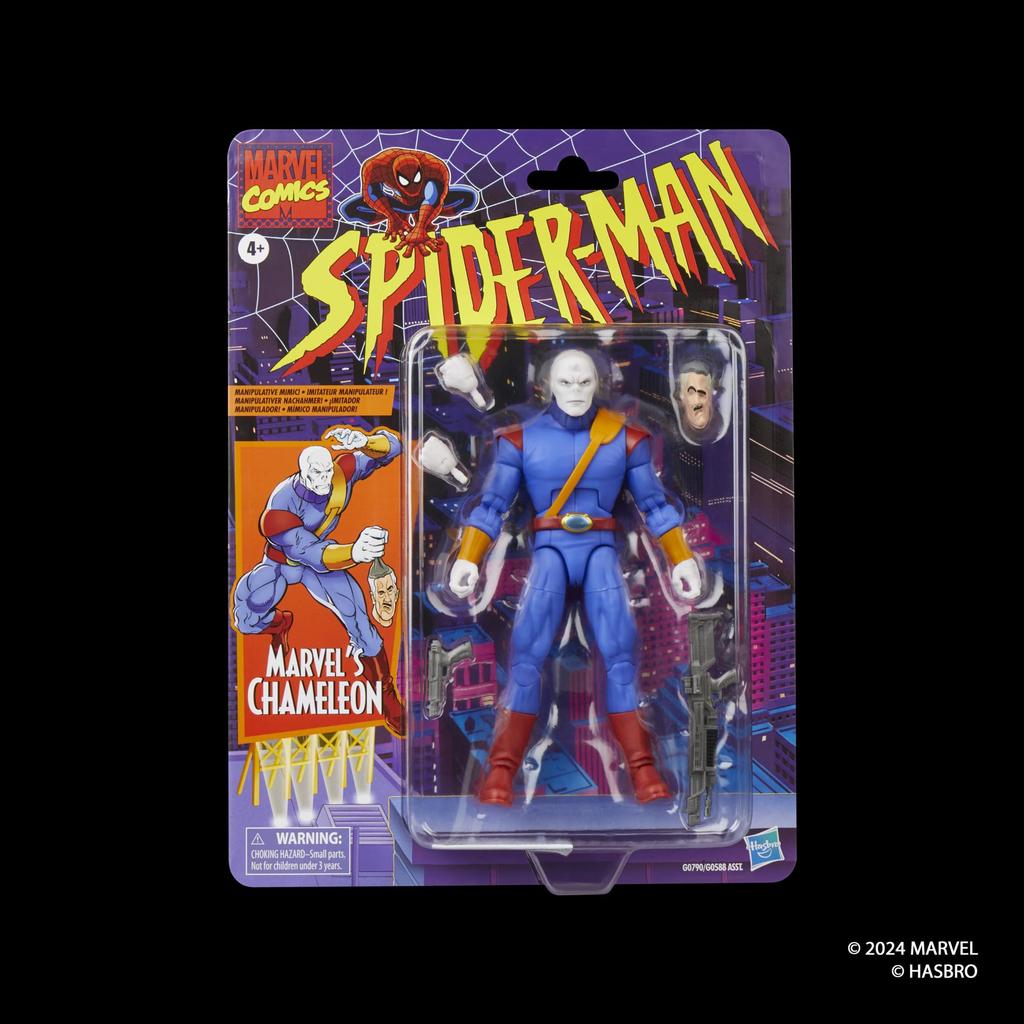 Hasbro MARVEL Marvel Comics Chameleon, Retro Comics Collection 15cm Action Figure G0790 Genuine Product