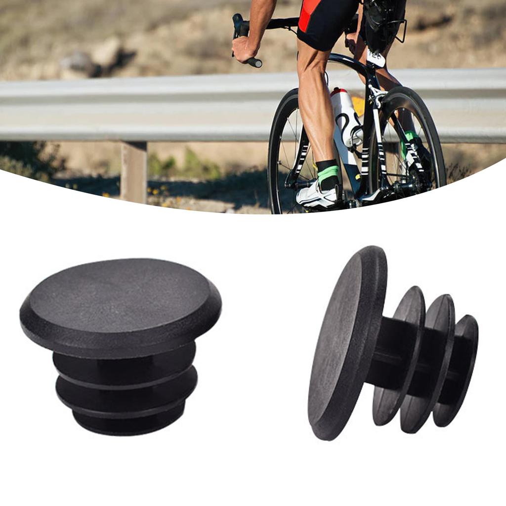 2 шт. Заглушки для руля горного велосипеда, концы, нескользящие, износостойкие, из пластиковой смолы, для шоссейного велоспорта