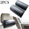 2 X Carbon Fiber Embroidery Car Off-Road Rest Relax Cushion Headrest Neck Pillow
