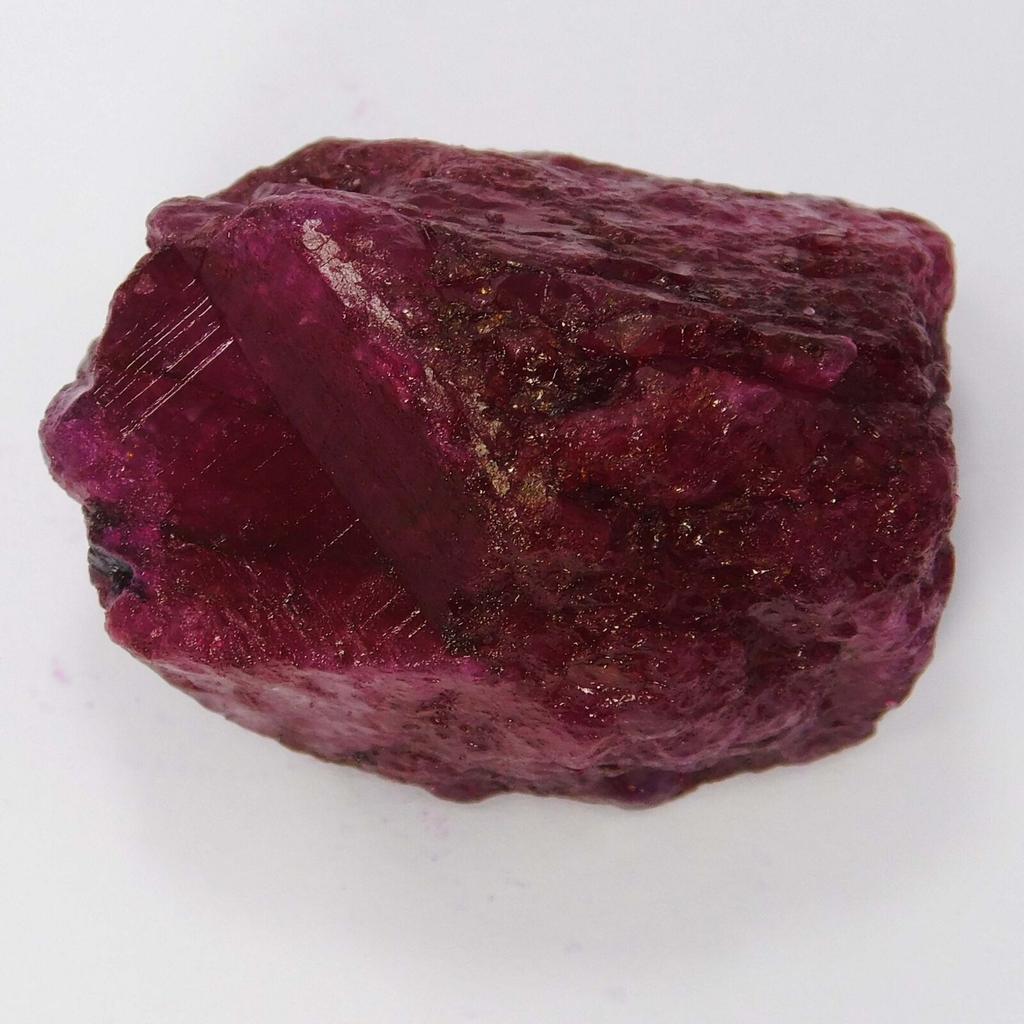 222 Ct Natural RUBY Huge Rough Earth Mined CERTIFIED Red Loose Gemstone 1A-5326