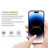 MOCOLO For iPhone 15 Pro Max Black Edge Full Glue Complete Cover Film 3D Curved Tempered Glass Screen Protector