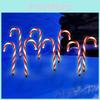 Candy Solar Christmas Cane Light String For Courtyard Garden Lawn Decoration