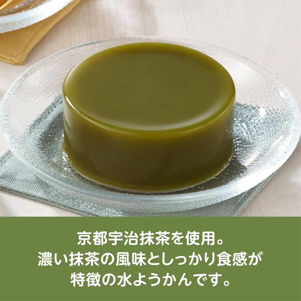 Imuraya Canned Mizuyokan Matcha can opener at room 83g x 8 pieces [No required] [Store temperature] [Uji Matcha] [Yokan]