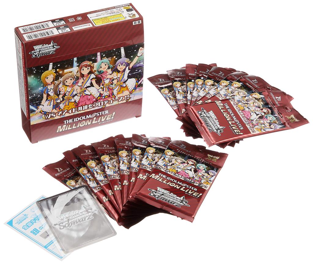 Набор бустеров Weiss Schwarz THE MILLION BOX IDOLM@STER LIVE!