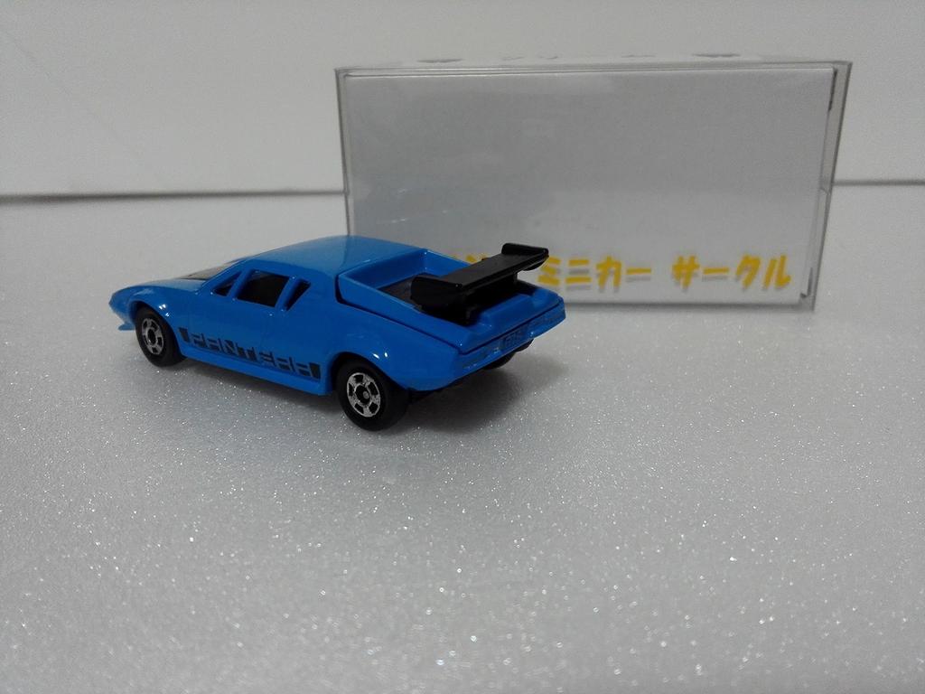 No Box Out of Print Tomica Anniversary II De Tomaso Pantera My Shop with Clear Case CMC Amazon Warehouse Shipping (blue-black)