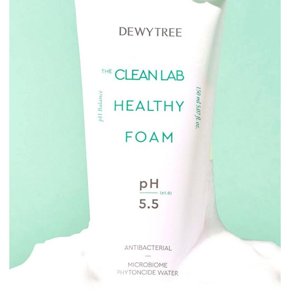 DEWYTREE Пена для умывания Clean Lab Healthy Foam, 150 мл, 2 шт.