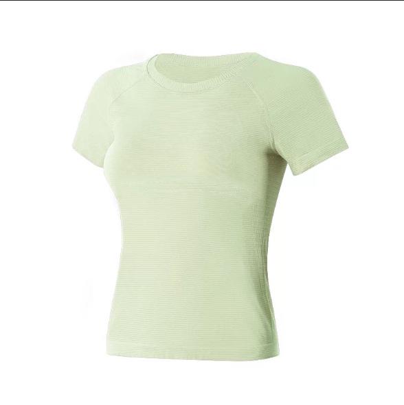 Женские быстросохнущие облегающие леггинсы для йоги и спортивный топ с короткими рукавами