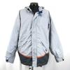 Made In USA VOLCOM Nylon Blouson Outer Jacket Winter Coat Men's S (M) Steel Blue(USED)