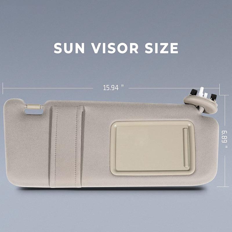 Автомобильный солнцезащитный козырек, совместимый для Camry 2006-2011, правая сторона 74310-06750-e0, запасные части для автомобиля