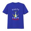 Мужская футболка Salty Crew с дизайном 'Chasing Tail' и принтом с бананово-желтым хвостом, размер M, новинка, винтажная, стираная, повседневная