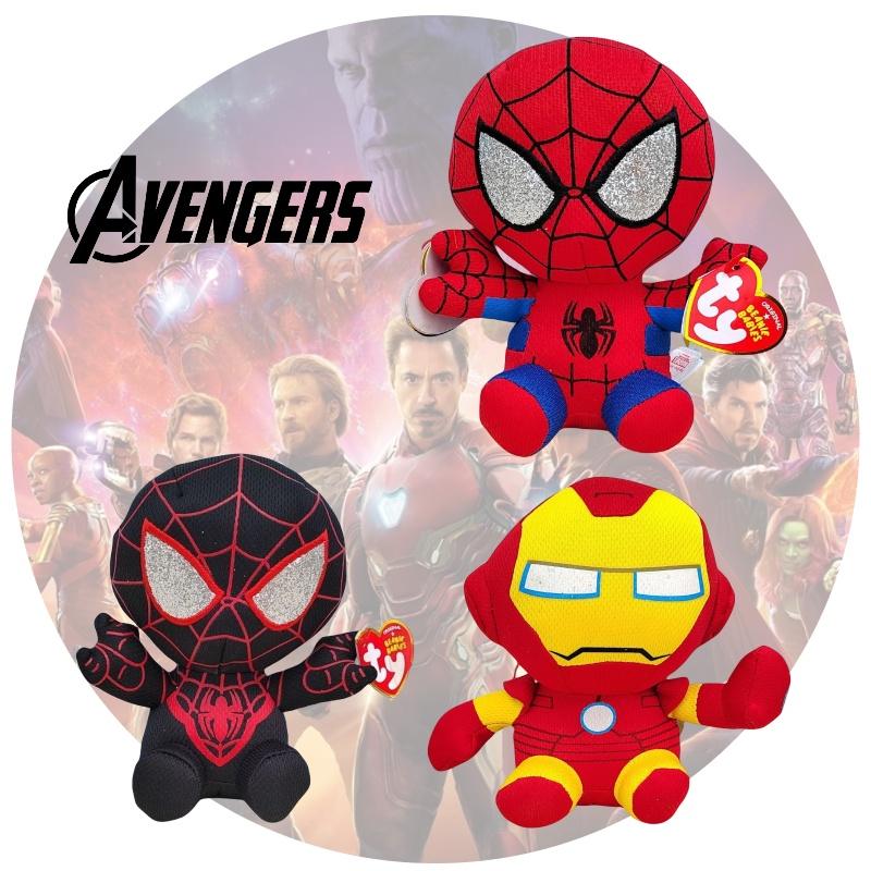New Avengers League Plush Toy Spiderman Batman Iron Man 15cm Height