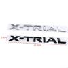 Fashion Modified Badge ABS for Nissan X TRIAL Car Rear Trunk Body Side Emblem Letter Sticker Styling Modification Accessories