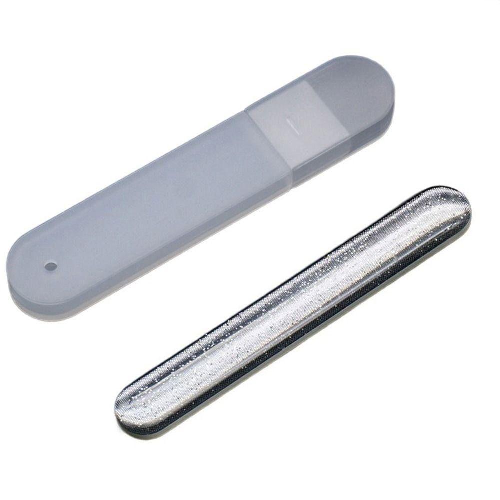 1 шт., нано-стеклянная пилочка для ногтей, салонный маникюрный инструмент, шлифовальная пилка, прочная полоска для полировки ногтей