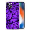 Бесконечность на Фиолетовом Прозрачном Чехле Для Телефона Для iPhone 15 16 14 13 12 11 Pro Max XS X XR SE 7 8 Plus ТПУ Прозрачная Защитная Крышка для Линзы