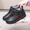 New Cotton Shoes Women's Winter Warm and Velvet Middle-aged and Elderly Mother Shoes Thickened Waterproof and Warm Grandma Cotton Shoes