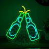 Alkkign Beer Neon Light Up Bar Green Cheers Neon USB Powered Neon Bar Sign for Wall Bar Sign for Home Izakaya Man Cave Party Sign, Sign, Sign, Decor,