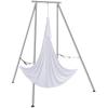 Aerial Yoga Frame & Yoga Hammock, 9.67 ft Height Professional Yoga Swing Stand Comes with 6.6 Yards Aerial Hammock, Max 551.15 lbs Load Capacity Yoga