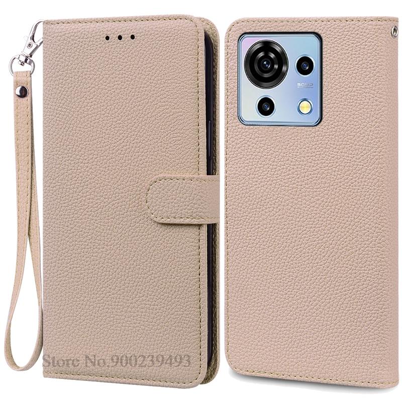 Для ZTE Blade V50 Vita Чехол-книжка кожаный флип-чехол для ZTE Blade V50 Vita Чехол-чехол для телефона Coque Fundas