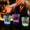 12/24 Pcs-2oz Led Light Up Shot Glasses Flash Drinking Shot Cups Glow In The For Party Glow In The Dark