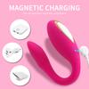 Wireless U Shape Panties Vibrator for Women Flexible Bend G Spot Clit Massager Silicone Double Vibrating Erotic Sex Toys Couples