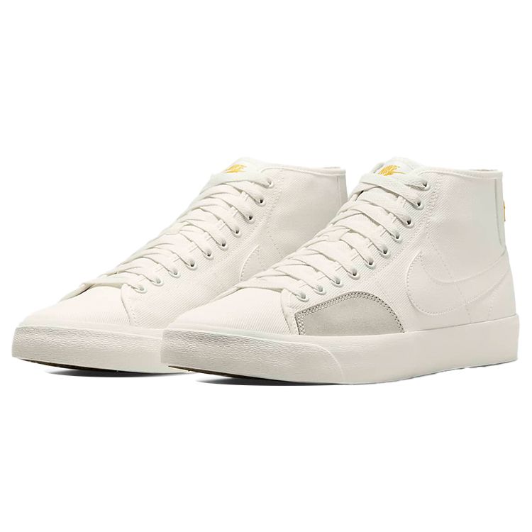 Nike Кроссовки Blazer Court Mid Premium SB Sail Унисекс Белый DH7479-100