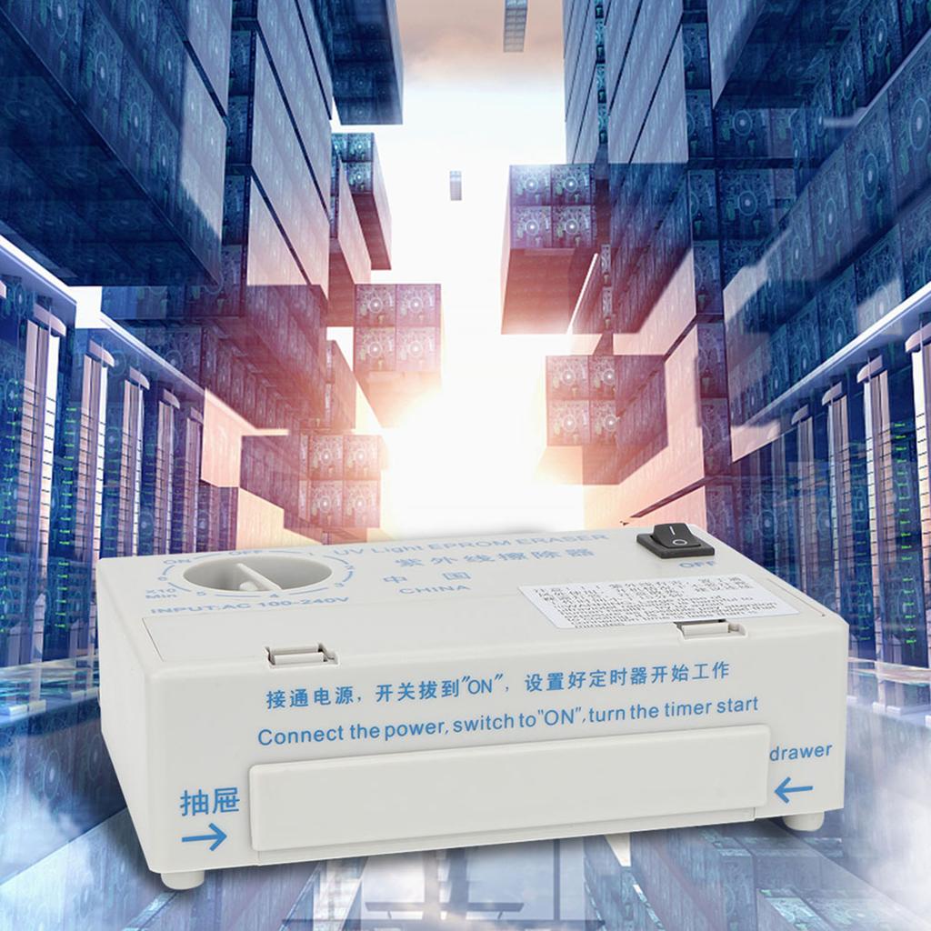UV EPROM Eraser Ultraviolet Light Erasable Timer Semiconductor Wafer Erase Radiation
