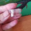 50pc Clear Cream Jar Mini Cosmetic Bottles Containers Transparent Pot For Nail