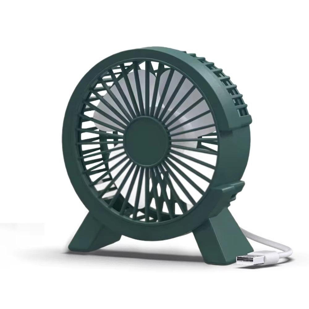Compact USB Powered USB Desk Fan Mini Size Quiet Motor Desktop Fan Lightweight Summer Cooling Quiet Cooling Fan Computer Use