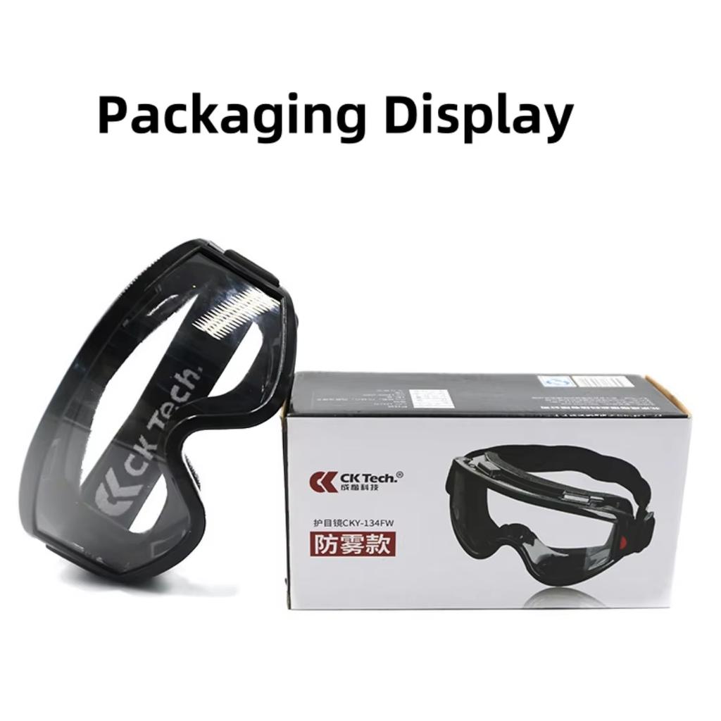 Windproof Anti-fog Motorcycle Goggles Dustproof Protective Glasses for Outdoor Cycling Ski Sports with Ventilation
